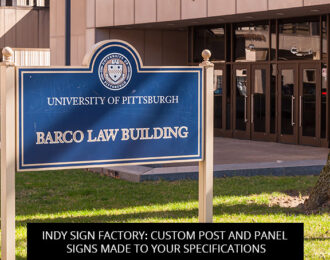 Indy Sign Factory: Custom Post And Panel Signs Made To Your Specifications