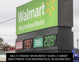 Multi-Tenant Monument Signs: A Smart Investment For Indianapolis, IN Businesses