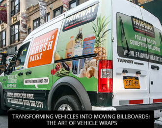 Transforming Vehicles into Moving Billboards: The Art of Vehicle Wraps