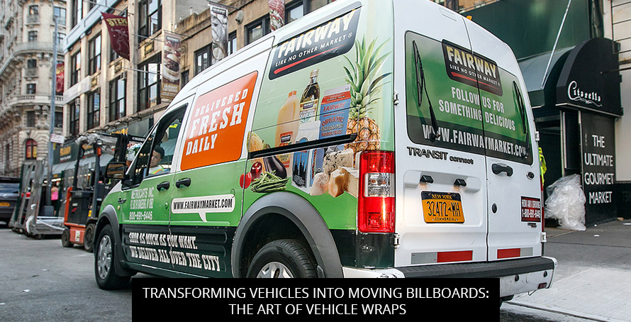 Transforming Vehicles into Moving Billboards: The Art of Vehicle Wraps