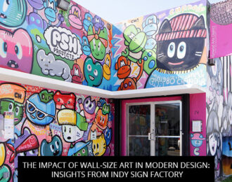 The Impact Of Wall-Size Art In Modern Design: Insights From Indy Sign Factory